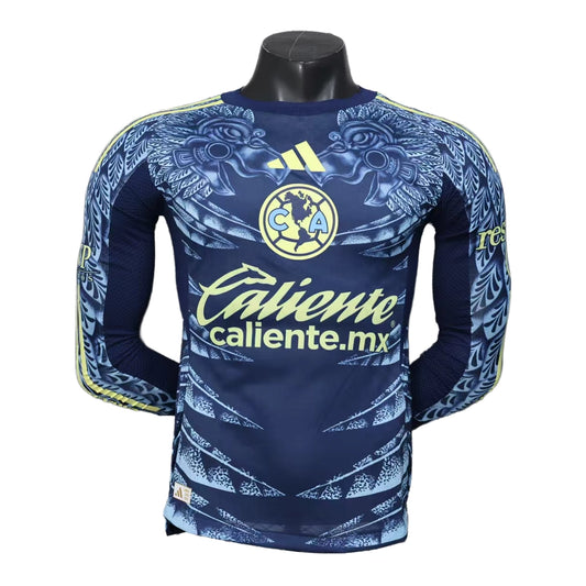 Club America 2025-26 Away Kit - Long Sleeve