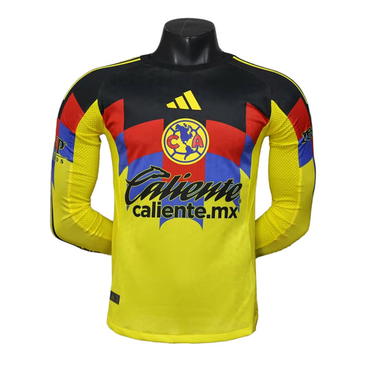 Club America 2025-26 Home Kit - Long Sleeve