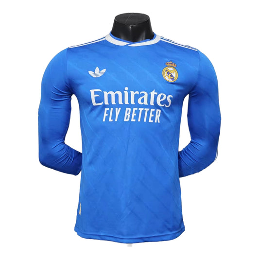 Real Madrid 2025-26 Third Kit - Long Sleeve