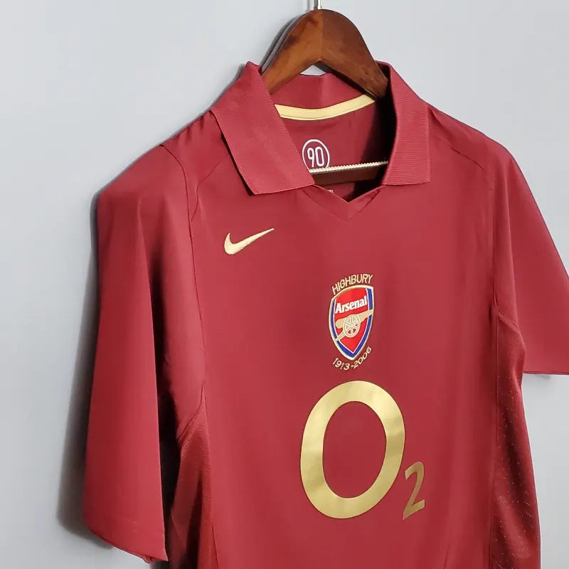 Maillot domicile d'Arsenal 2005-2006