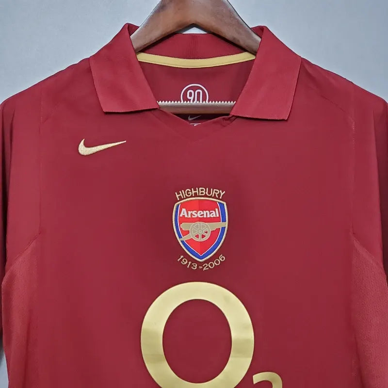 Maillot domicile d'Arsenal 2005-2006