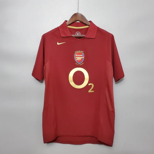 Maillot domicile d'Arsenal 2005-2006