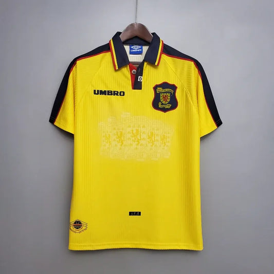 1996-98 Scotland Away Shirt - Retro Classic Kits