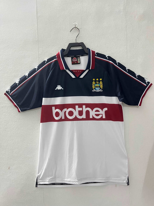 1997-98 Manchester City Away Shirt - Retro Classic Kits