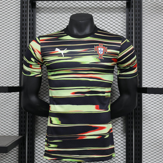 2025 Portugal Pre-Match Shirt [Player Version] - Retro Classic Kits