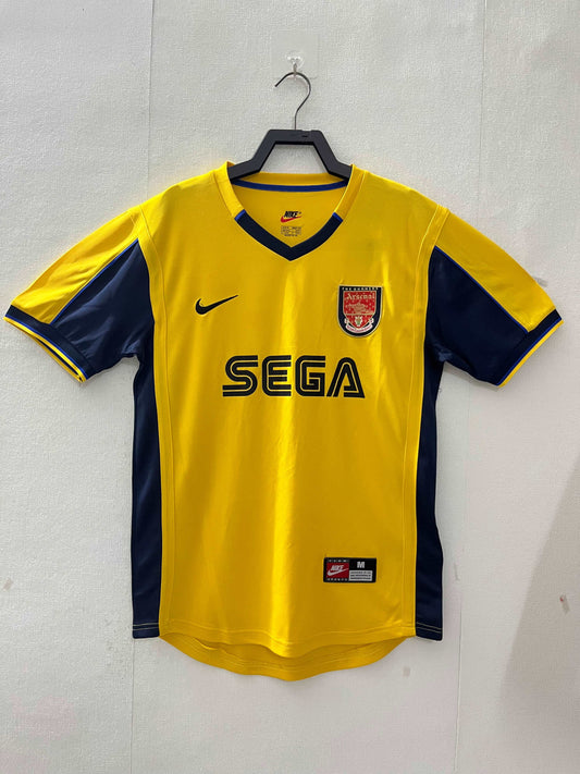 1999-01 Arsenal Away Shirt - Retro Classic Kits