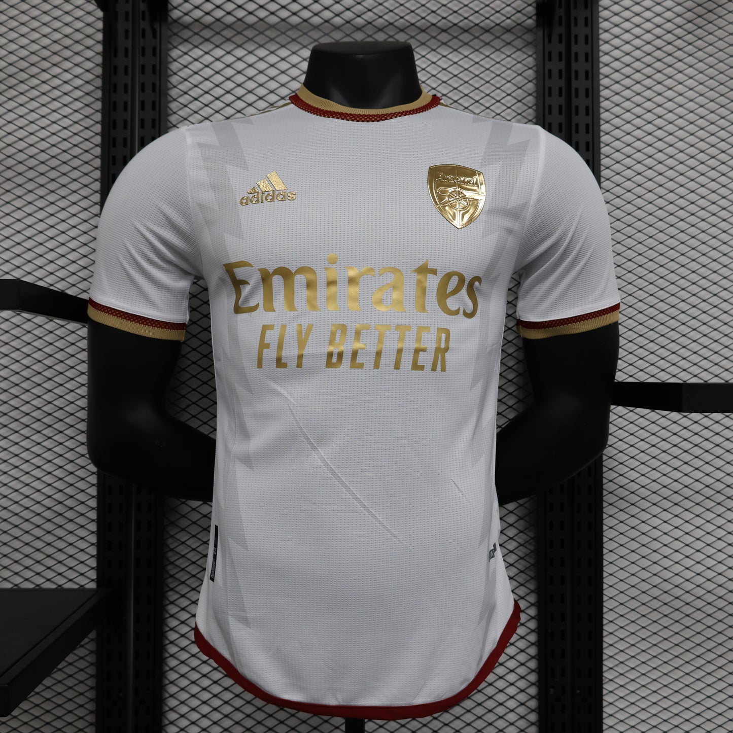 Limited Edition Arsenal Shirt - White & Gold