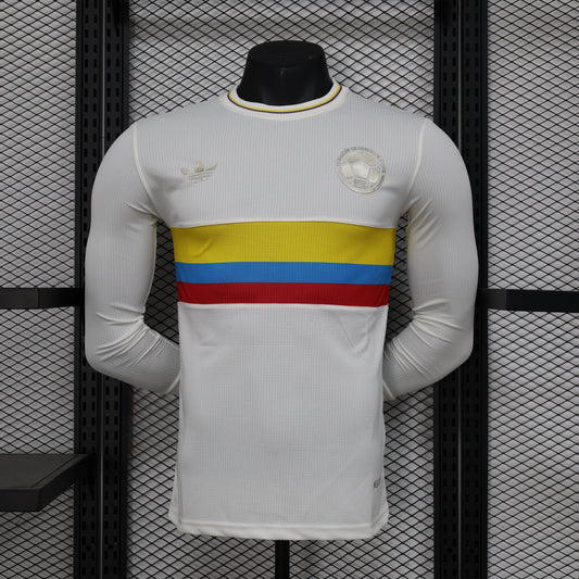 Special Edition Colombia Centenary Kit (Long Sleeve) [Player Version] - Retro Classic Kits