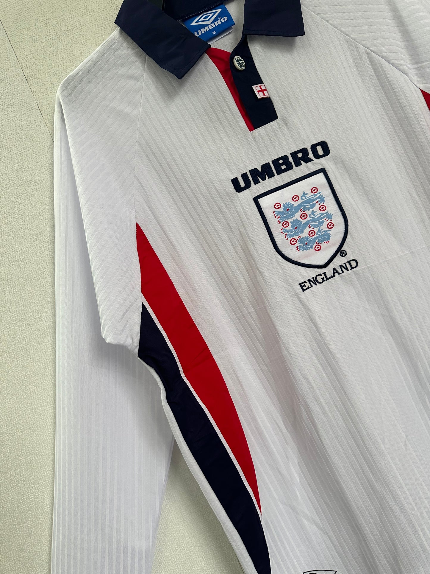 1998 England Heimtrikot - Langarm