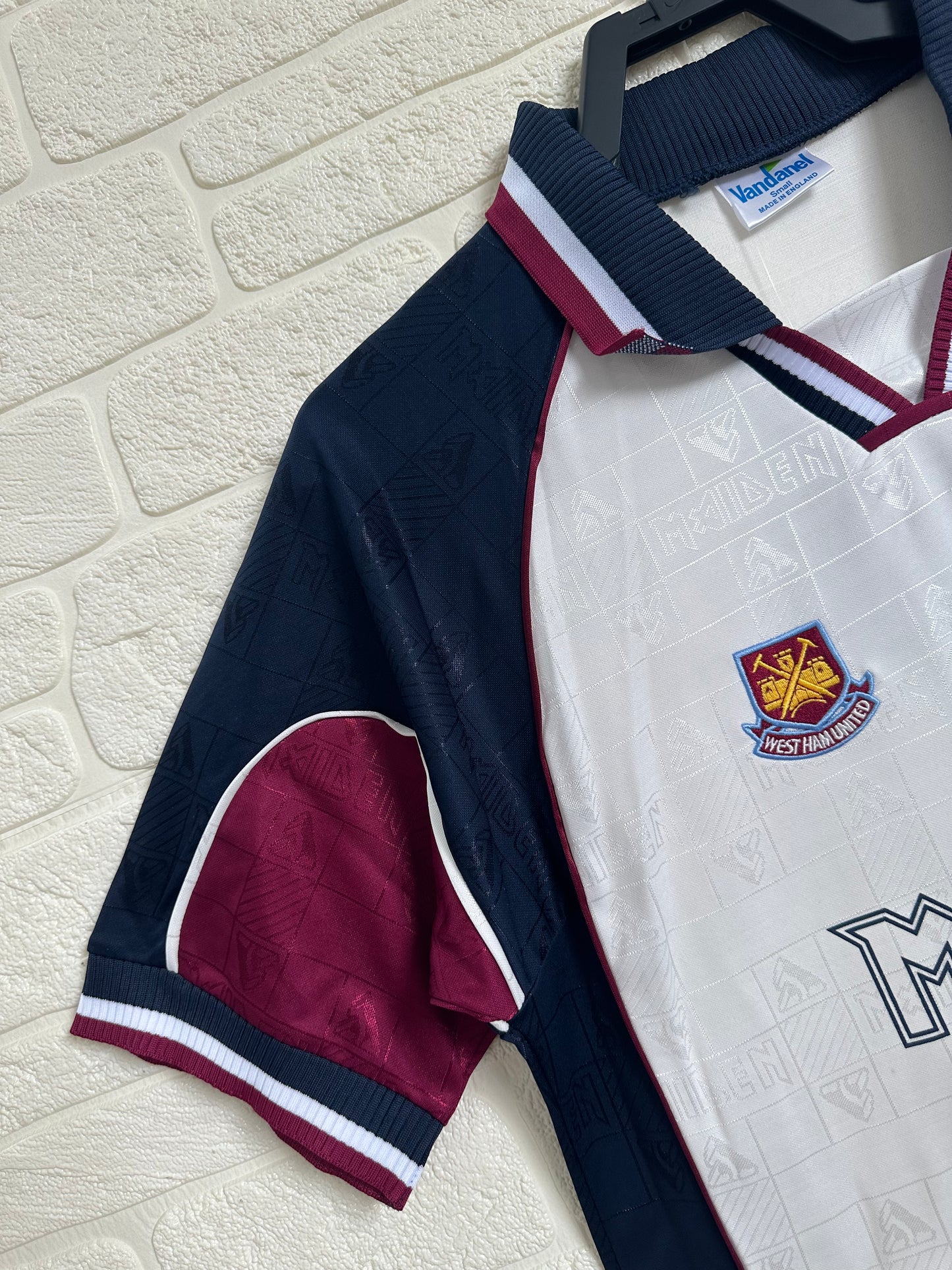 1999-01 West Ham Shirt - Iron Maiden