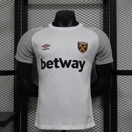 2024-25 West Ham Away Shirt [Player Version] - Retro Classic Kits