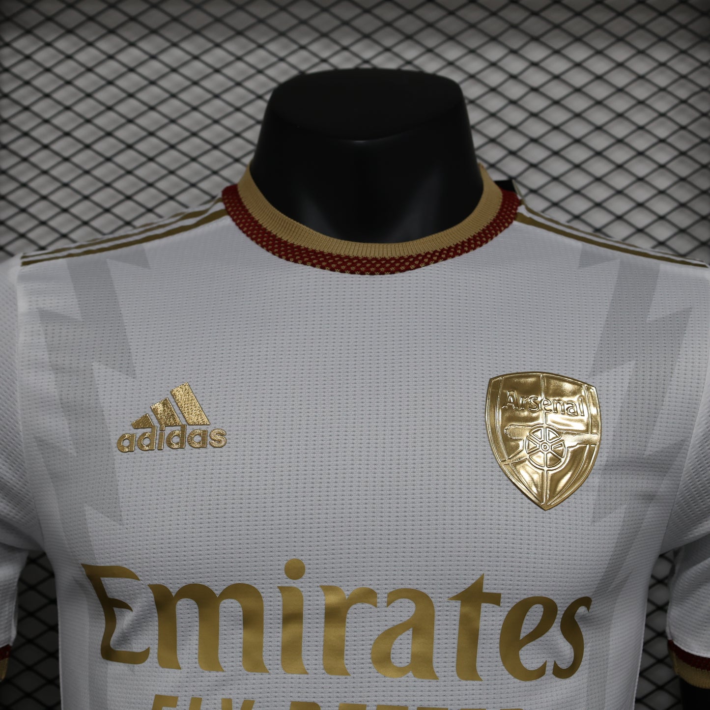 Limited Edition Arsenal Shirt - White & Gold