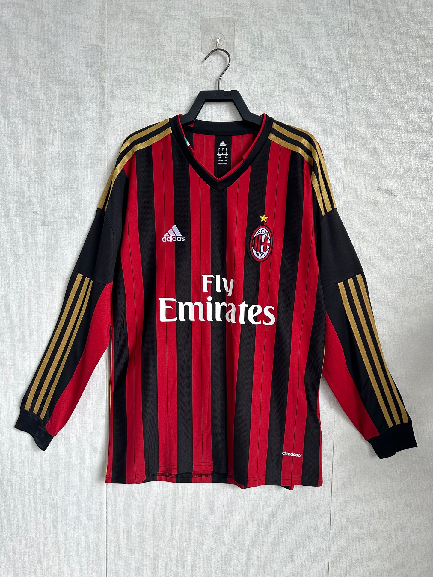 Maillot Domicile AC Milan 2013-14 - Manches longues