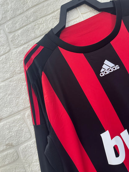 2008-09 AC Milan Home Shirt - Long Sleeve