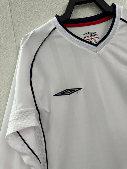 Camiseta de local de Inglaterra 2002 - Manga larga