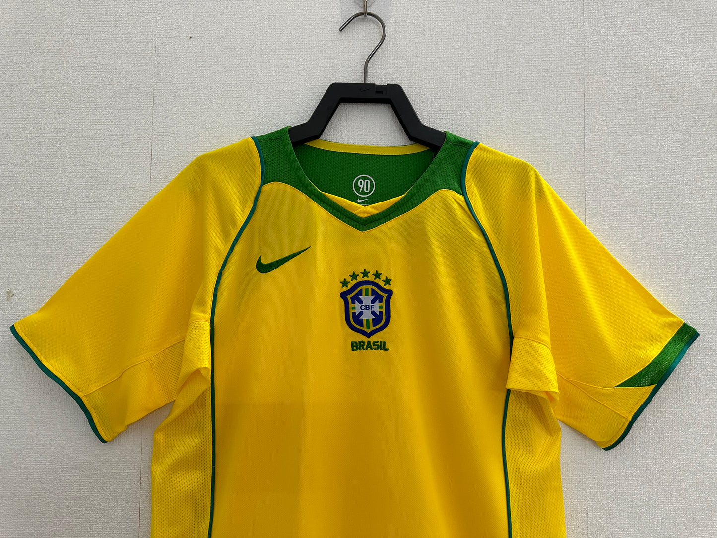 2004 Brazil Home Shirt