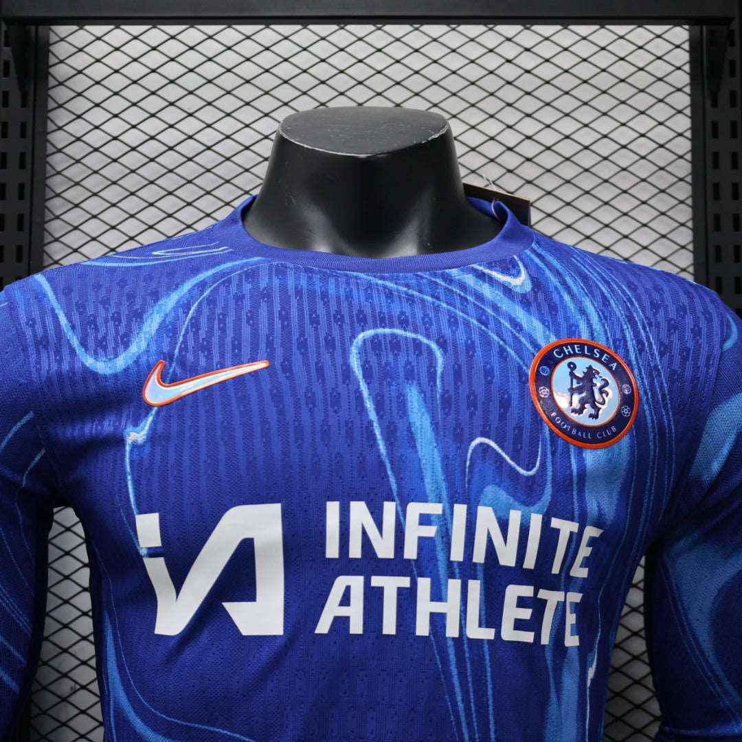 2024-25 Chelsea Home Shirt - Long Sleeve