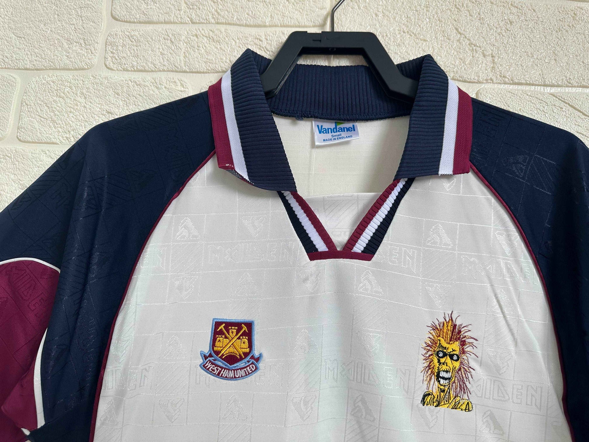 1999-01 West Ham Shirt - Iron Maiden