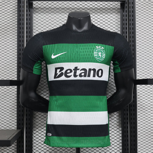 2024-25 Sporting CP Home Shirt [Player Version] - Retro Classic Kits