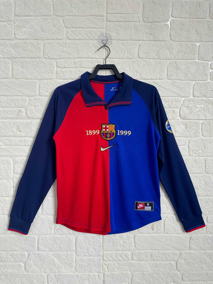 1899-1999 FC Barcelona Home Shirt - Long Sleeve