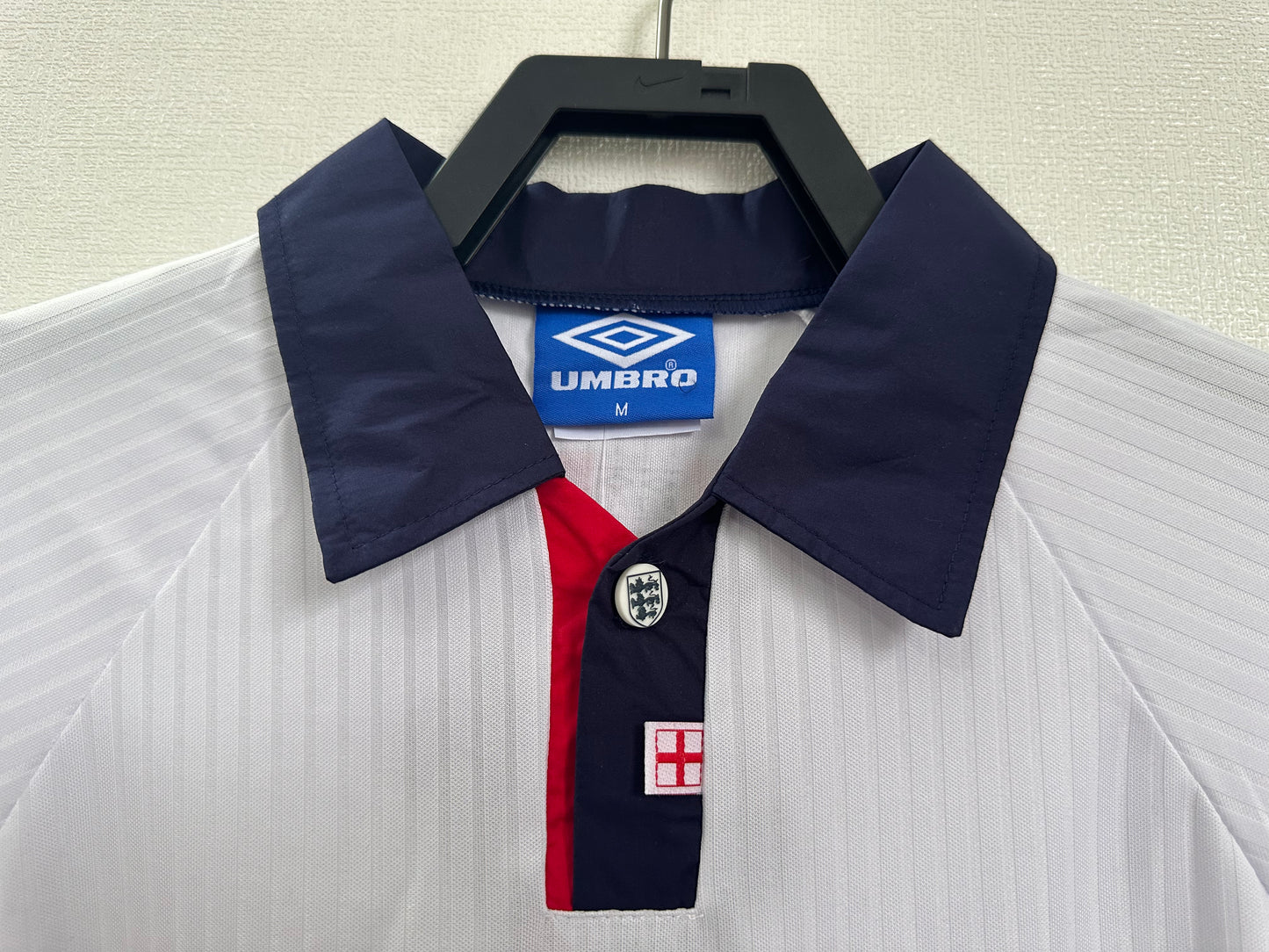 1998 England Heimtrikot - Langarm