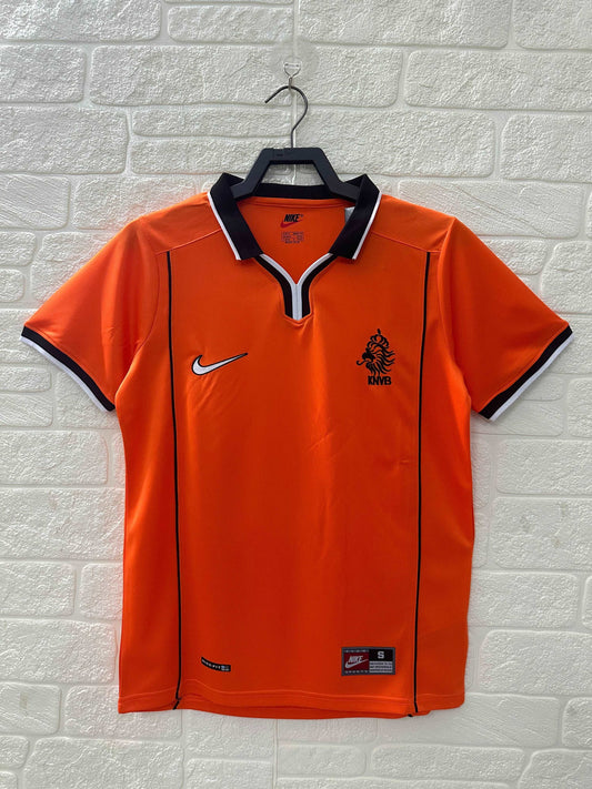 1998 Netherlands Home Shirt - Retro Classic Kits