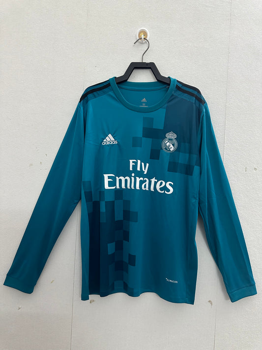 2017-18 Real Madrid Away Shirt - Long Sleeve