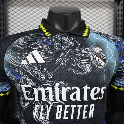 Limited Edition Real Madrid Shirt - Dragon Blue