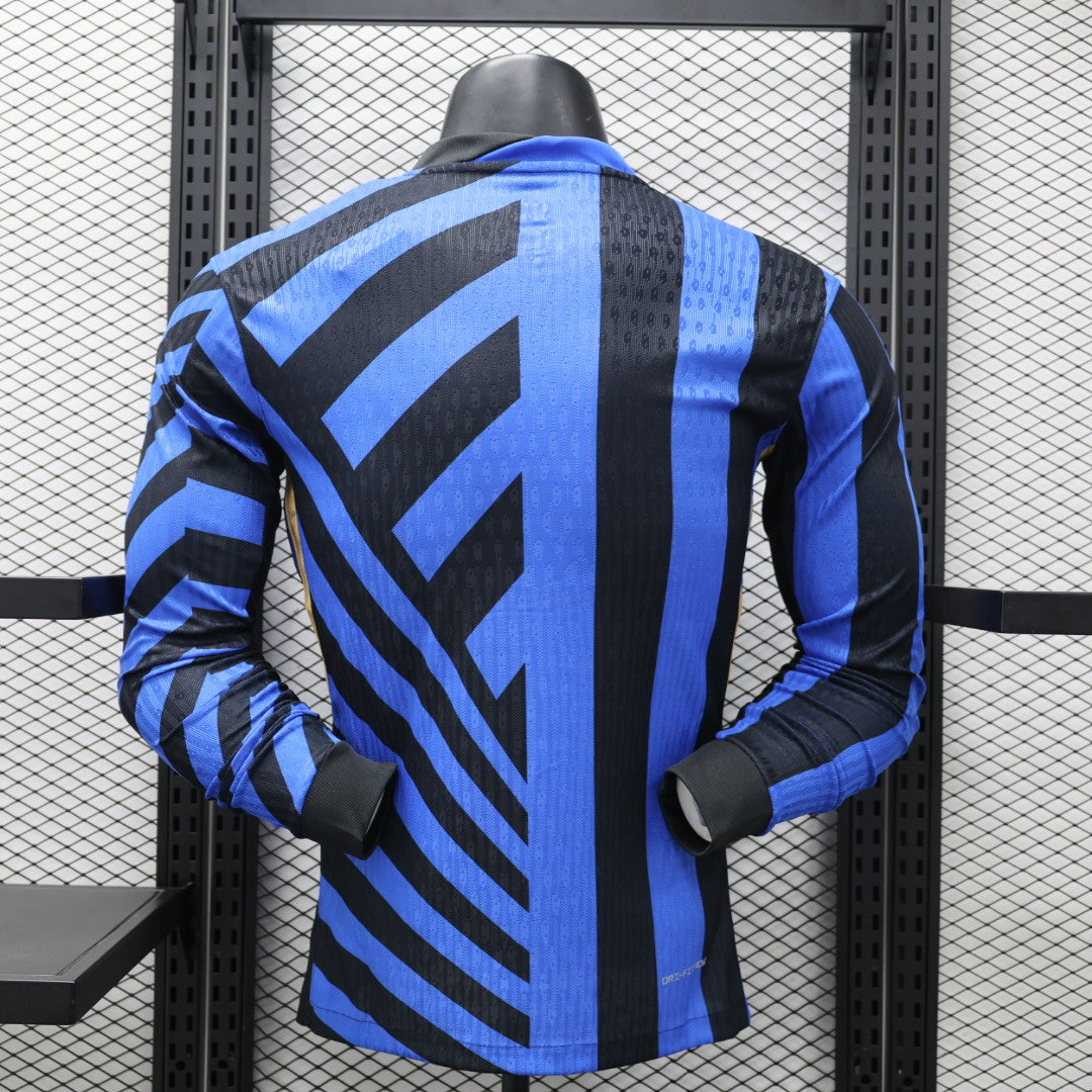 2024-25 Inter Milan Home Shirt - Long Sleeve