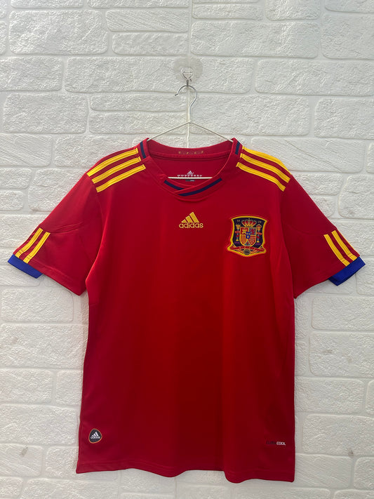 2010 Spain Home Shirt - Retro Classic Kits